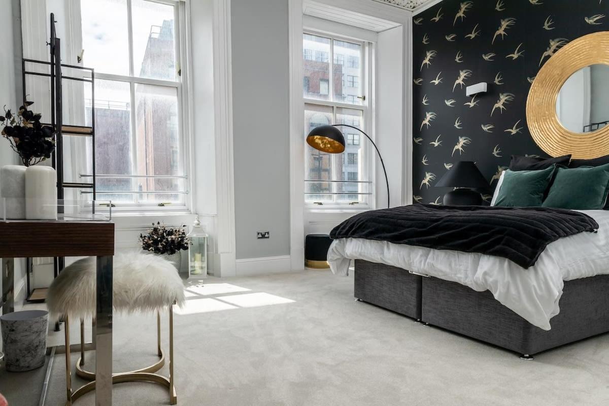 Beautiful 4 Bed Flat In Perfect Central Location Glasgow Eksteriør billede