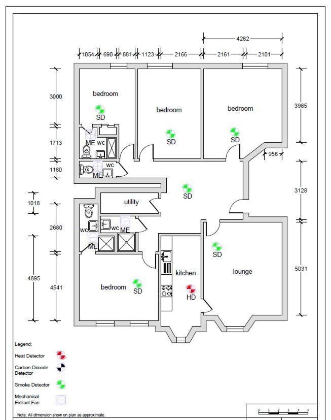 Beautiful 4 Bed Flat In Perfect Central Location Lejlighed Glasgow Eksteriør billede